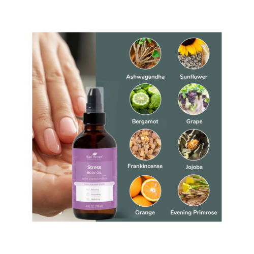 [Pre-order] Stress BodyOil W/ Ashwagandha - 4oz - Image 3
